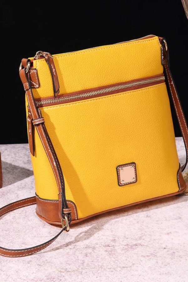Mehgan PU Leather Crossbody Bag - Image 2