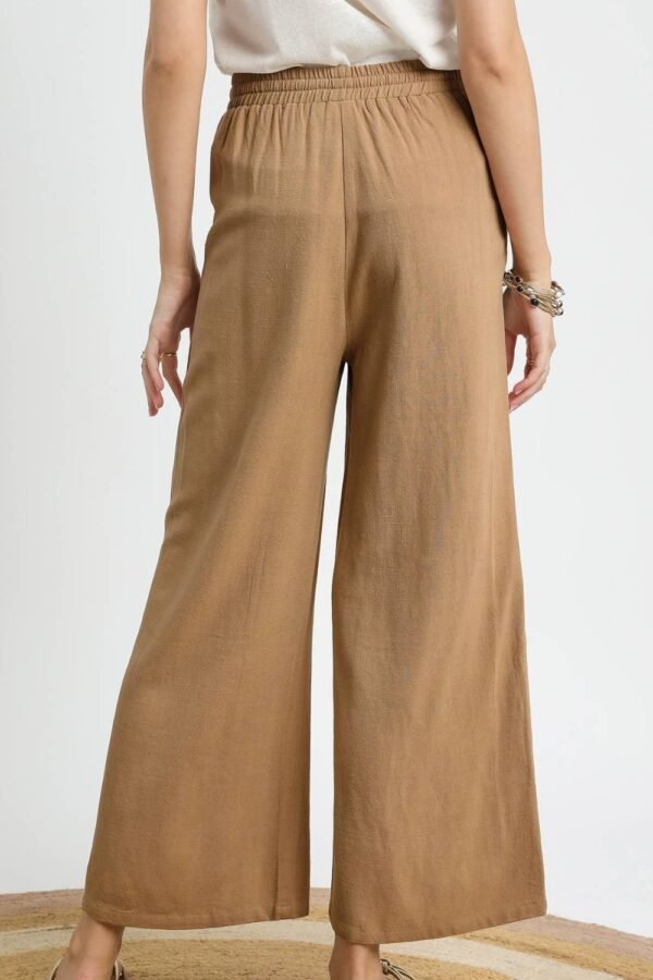 Umgee Wide Leg Drawstring Pants - Image 3