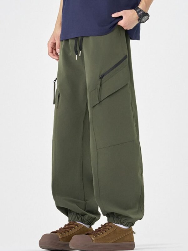 WinnerWear Men's Plus Size Casual Cargo Pants with Multi-Pockets - Image 2