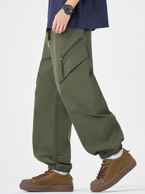 WinnerWear Men's Plus Size Casual Cargo Pants with Multi-Pockets - Image 3