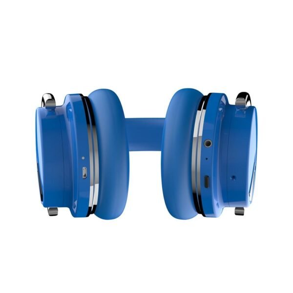 E7 Active Noise Cancelling Bluetooth Over-ear Headphones，Blue - Image 5