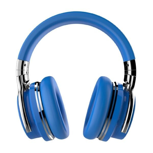 E7 Active Noise Cancelling Bluetooth Over-ear Headphones，Blue - Image 6