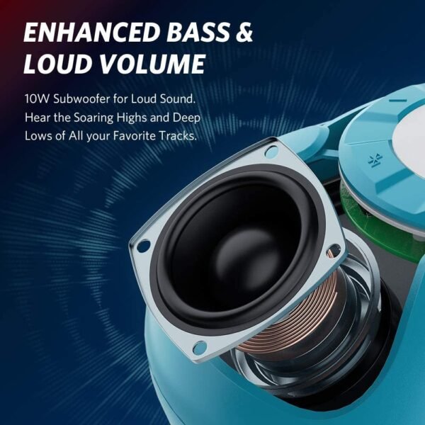 COWIN Smile IPX7 Waterproof Floating Bluetooth Speaker - Image 2