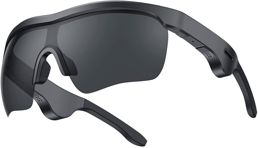 Cowin Sound Shades Smart Audio Sports Sunglasses, Black