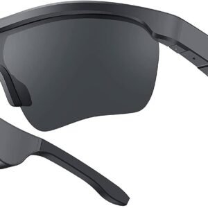 Cowin Sound Shades Smart Audio Sports Sunglasses, Black