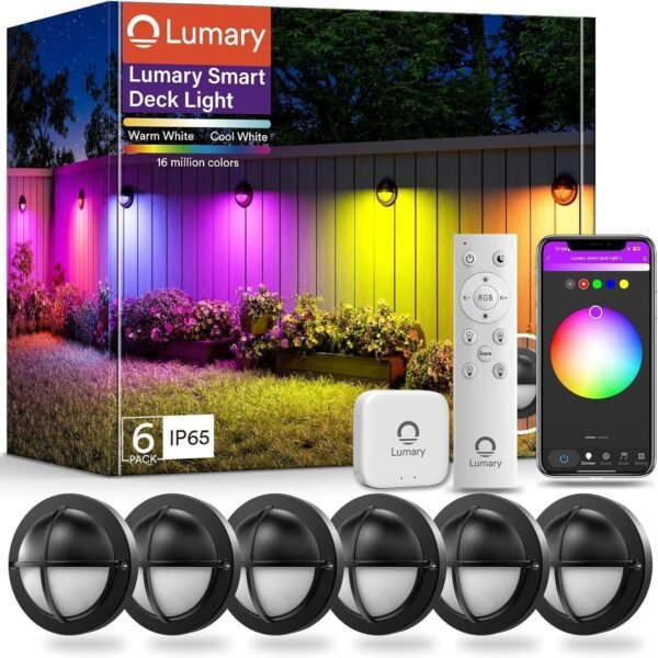Smart LED Deck Lights (6Pack)