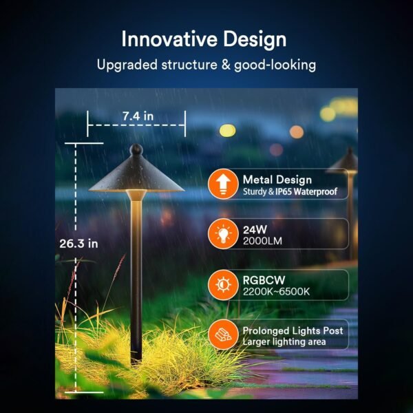 lumary pathway lights 2 (4 Pack) - Image 5