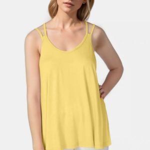 Basic Bae Basic Bae Bamboo Scoop Neck Double Spaghetti Straps Cami