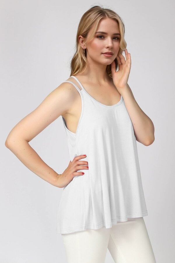 Basic Bae Basic Bae Bamboo Scoop Neck Double Spaghetti Straps Cami - Image 11