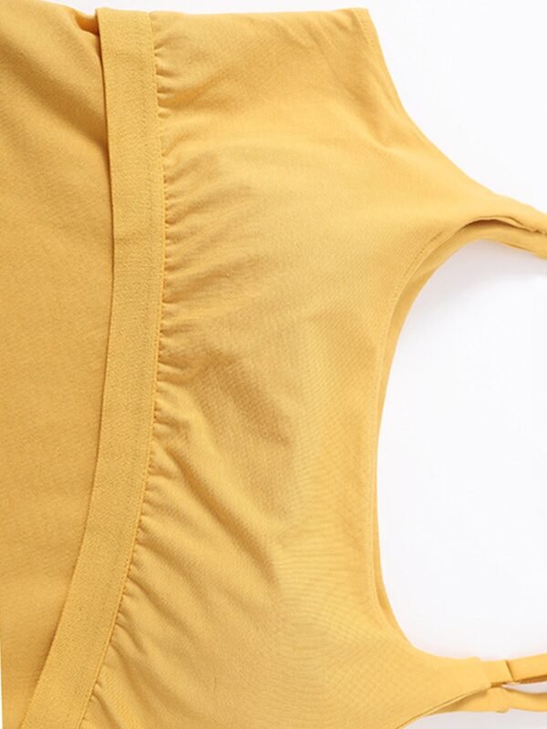 Mapha Scoop Neck Cropped Cami with Chest Pads - Image 3