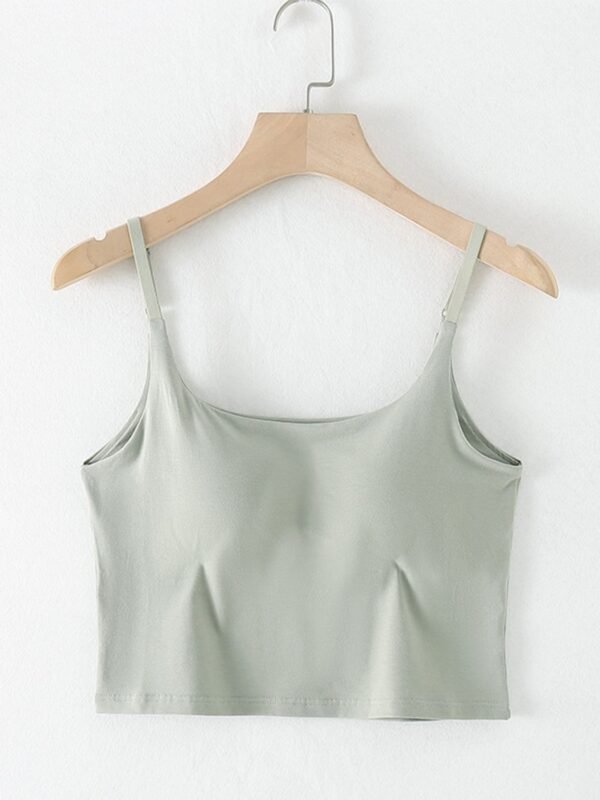 Mapha Scoop Neck Cropped Cami with Chest Pads - Image 6