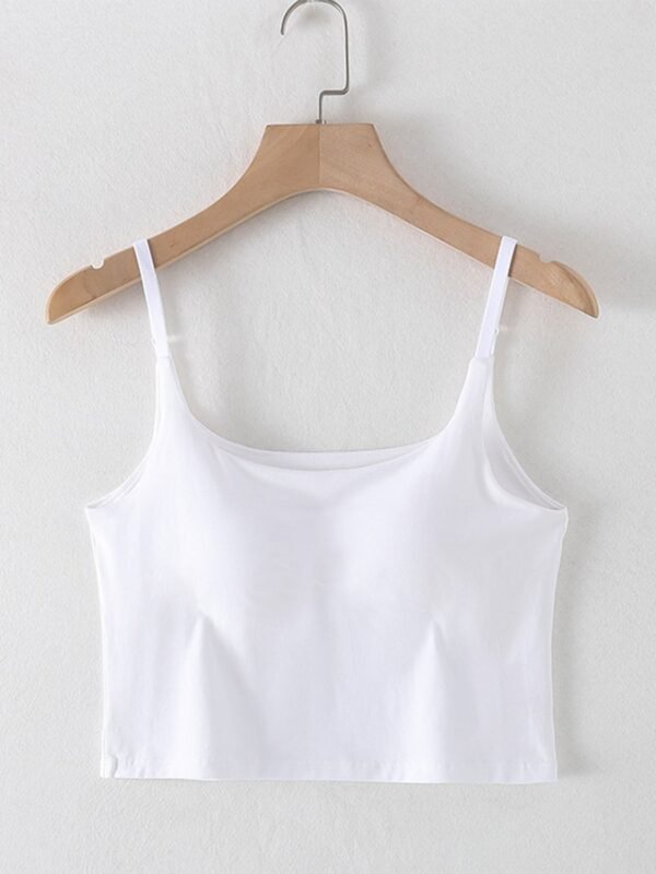 Mapha Scoop Neck Cropped Cami with Chest Pads - Image 11