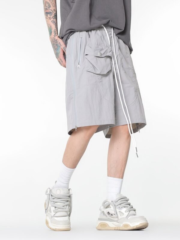 Drawstring Cargo Shorts