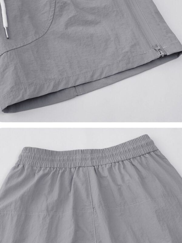 Drawstring Cargo Shorts - Image 5