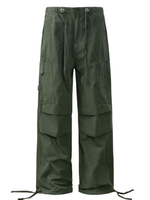 TrendMaster Men's Cargo Pants with Drawstring Hem
