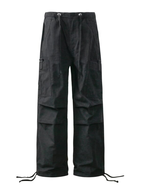 TrendMaster Men's Cargo Pants with Drawstring Hem - Image 4
