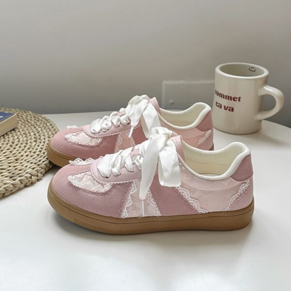 Classy Ballet Flats Round Toe Flats Sneakers - Image 3
