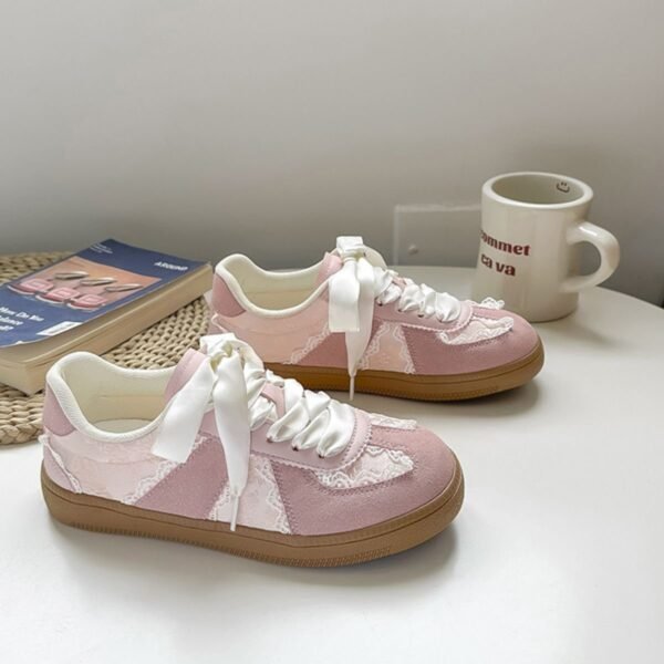 Classy Ballet Flats Round Toe Flats Sneakers - Image 5