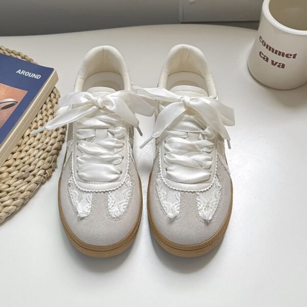 Classy Ballet Flats Round Toe Flats Sneakers - Image 2