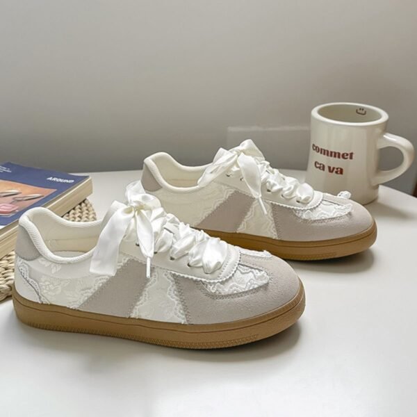 Classy Ballet Flats Round Toe Flats Sneakers - Image 4