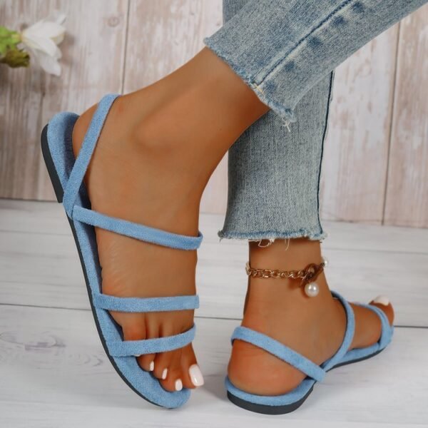 Stardust Sandals Strappy Flat Sandals - Image 3