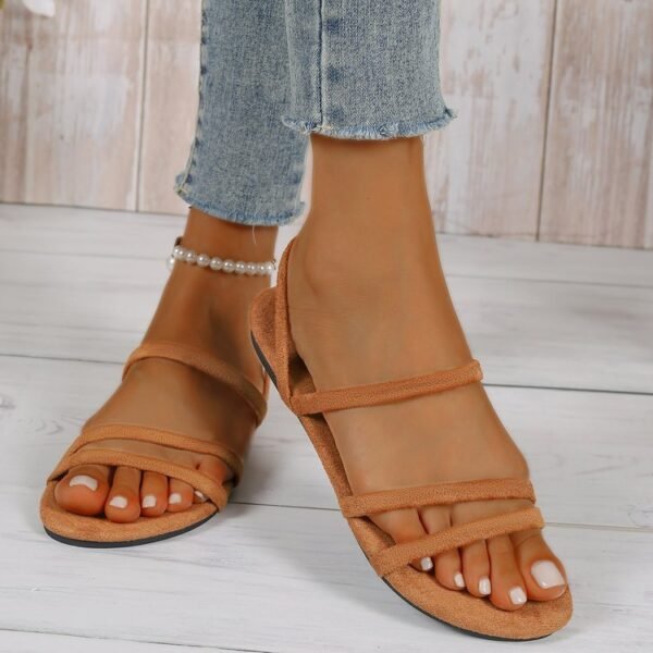 Stardust Sandals Strappy Flat Sandals - Image 5
