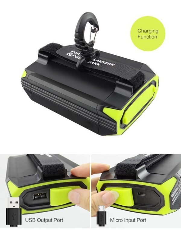 Dimming Rechargeable Camping Light Portable Tent Light Camping Light Power Bank - Image 4