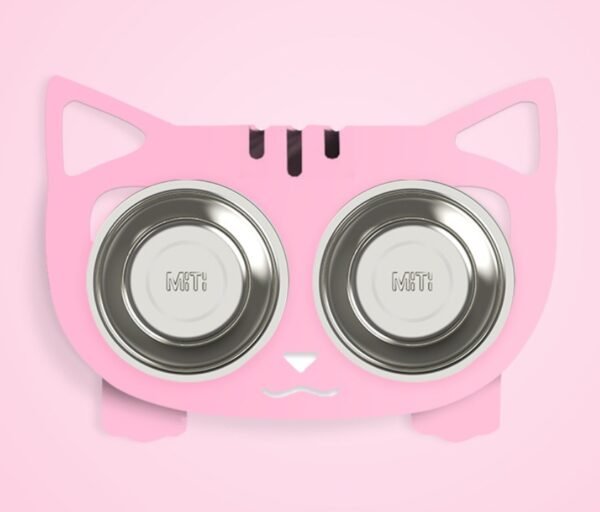 Anti-falling Cat Dog Feeding Water Bowl - Image 2