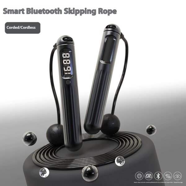 Smart Bluetooth Skipping Rope With CounterFitness Weight Bearing Ball - Image 4