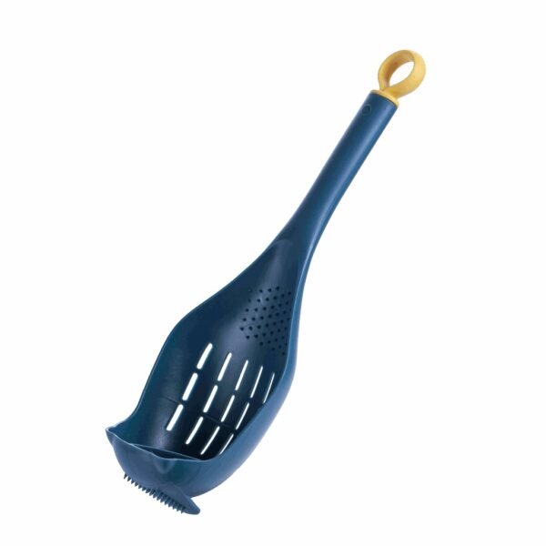 1pc Colander Spoon - Scoop Colander, Plastic Large Soup Strainer Spoon, Strainer Slotted Spoon Kitchen Utensil With Long Handle - Kitchen Supplies, Cookware, Cooking Tools, Kitchen Gadgets, Food Strai - Image 8