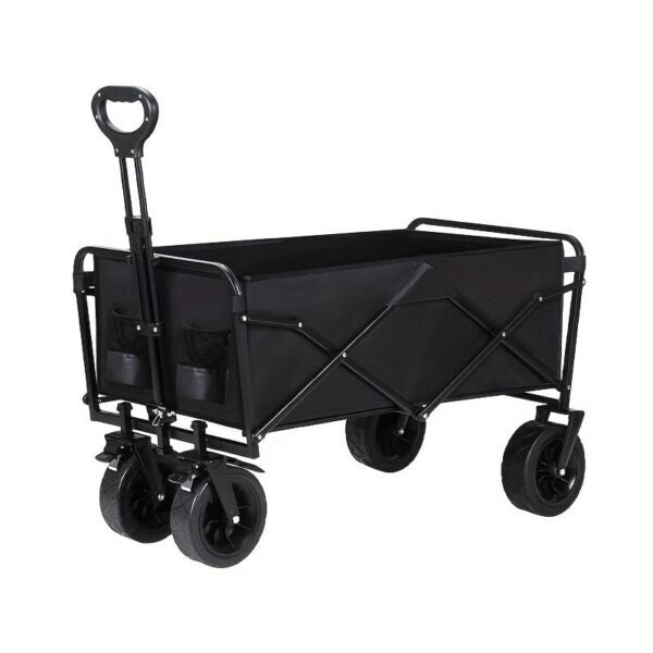 Heavy-duty Folding Multi-functional Camping Trolley - Multi-functional Camping And Beach Trolley - Durable Folding Design, Suitable For Outdoor Adventures, Garden Picnics - Image 7