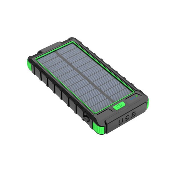 New solar wireless power bank Outdoor PD fast charging ultra-large capacity 20000 mAh power bank - Image 3