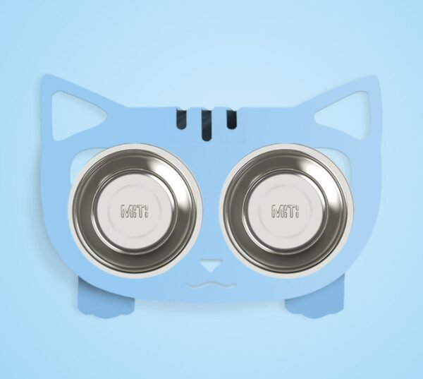 Anti-falling Cat Dog Feeding Water Bowl - Image 4
