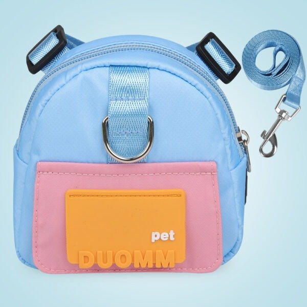 Pet Snack Storage Bag Large-capacity Multifunction Dogs Backpack Adjustable Harness Backpack Suitable Pet Travel Hiking Walking - Image 3
