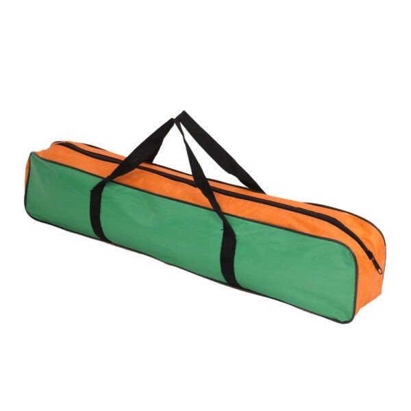 Double Layered Orange Green Tent - Image 8