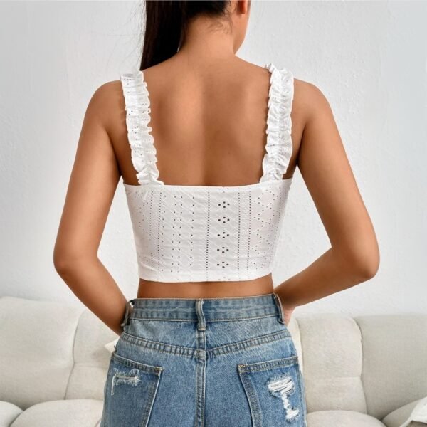 Women's Elegant Lace Camisole Flattering Top - Image 5