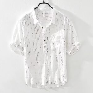 Summer Menswear Pu Shuai Short-sleeved T-shirt Lapel Polo Shirt