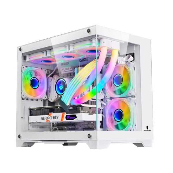 Panoramic Glass 360 Water-cooled Desktop Computer Host - Image 3