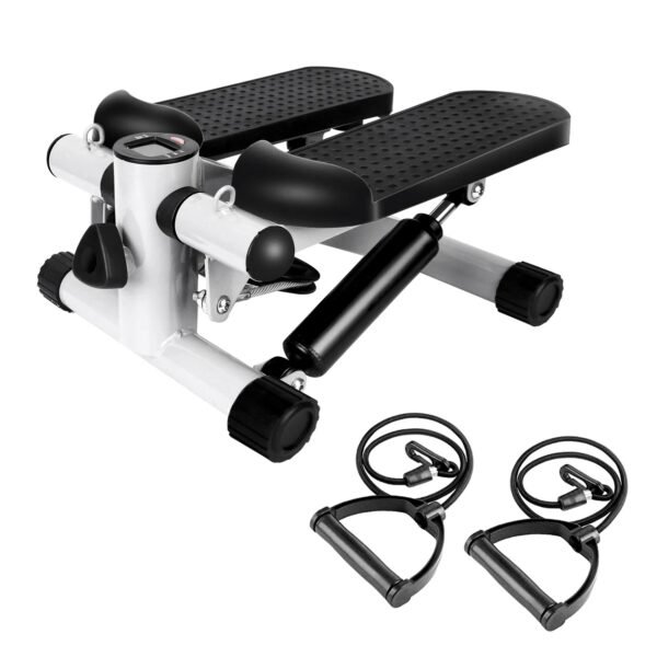 Exercise Stepper For Women Mini Fitness Stepper With 2 Resistance Bands LCD Monitor Max 330.7LBS Load Stair Stepper Quiet Stepper - Image 5
