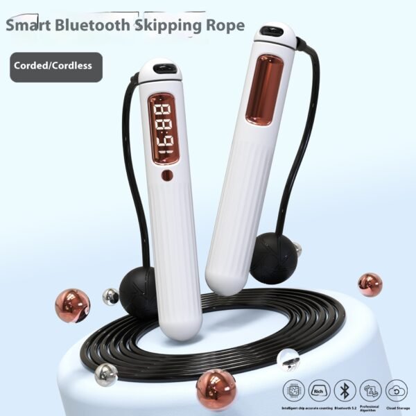 Smart Bluetooth Skipping Rope With CounterFitness Weight Bearing Ball - Image 3