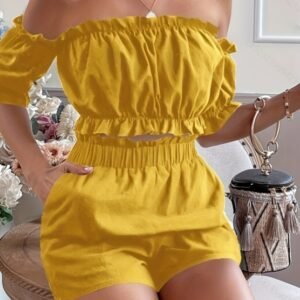 Short Sleeve Shorts For Women