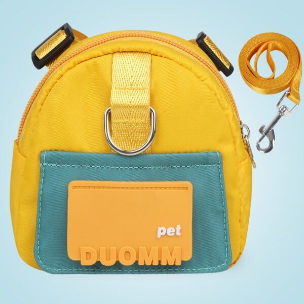 Pet Snack Storage Bag Large-capacity Multifunction Dogs Backpack Adjustable Harness Backpack Suitable Pet Travel Hiking Walking - Image 2