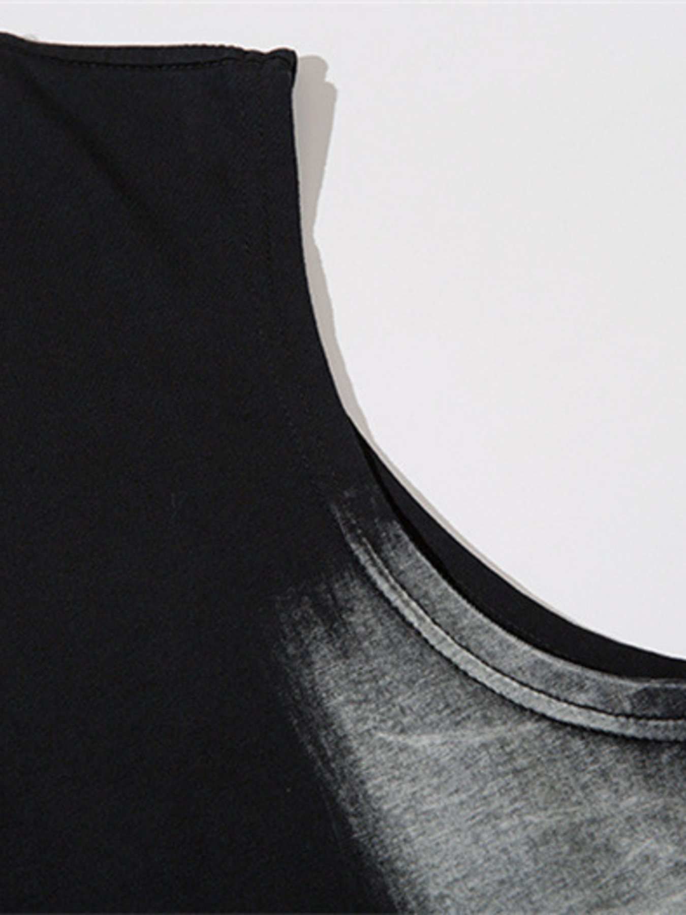 ApexGear Men's Washed Distressed V-Neck Tank - Image 5