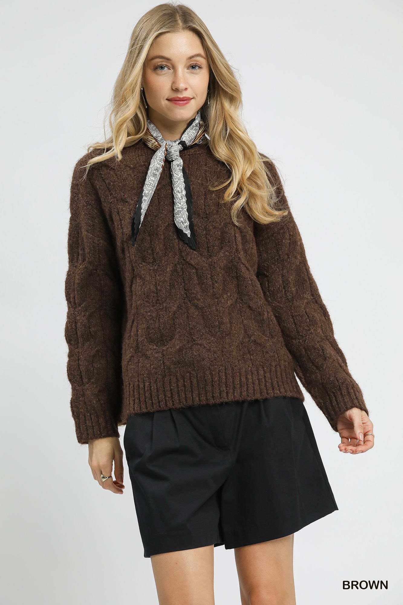 Cable Knit Cozy Sweater - Image 3