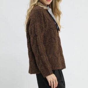 2025/09/1000896102.jpg Cable Knit Cozy Sweater