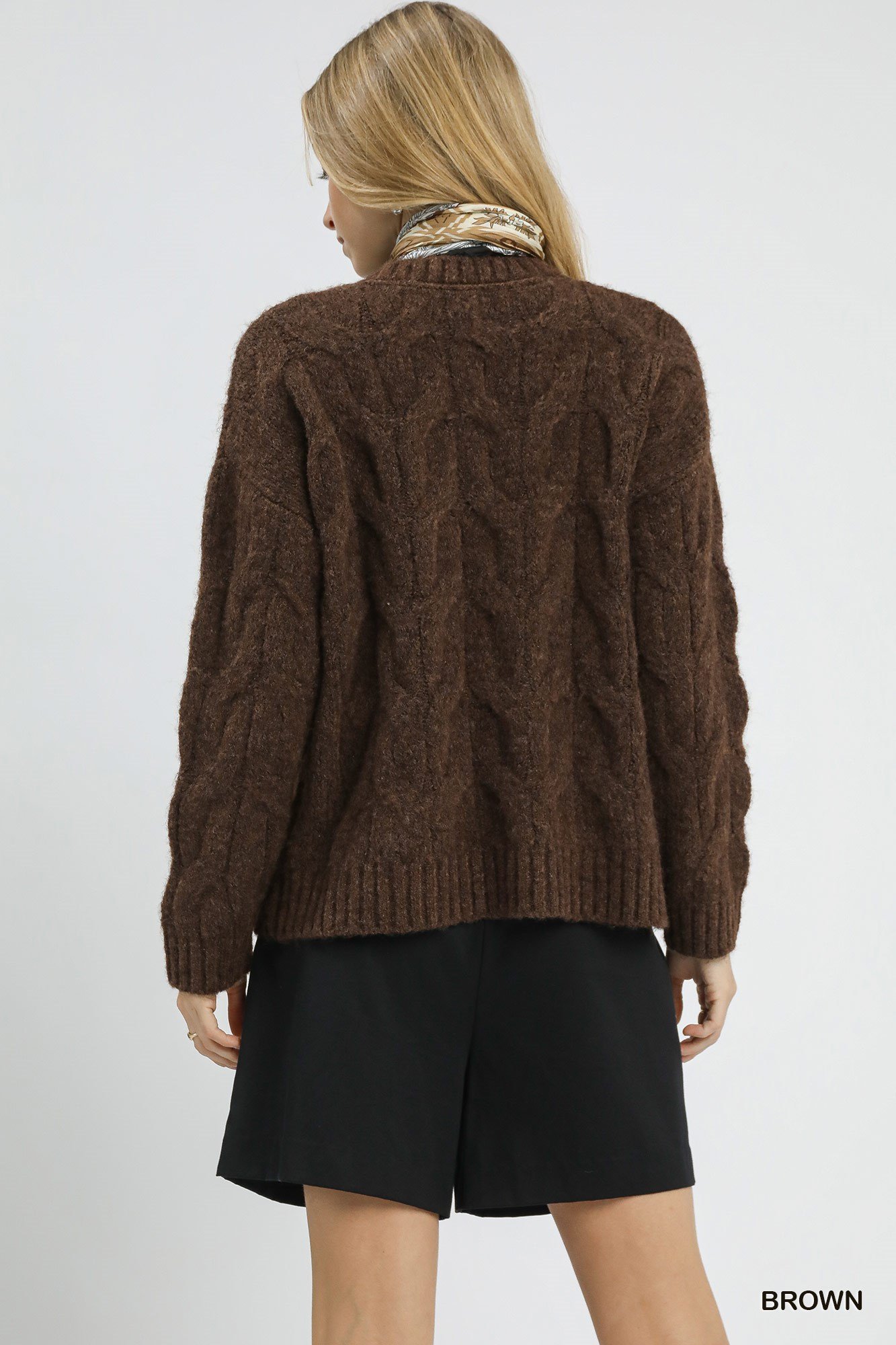 Cable Knit Cozy Sweater - Image 2